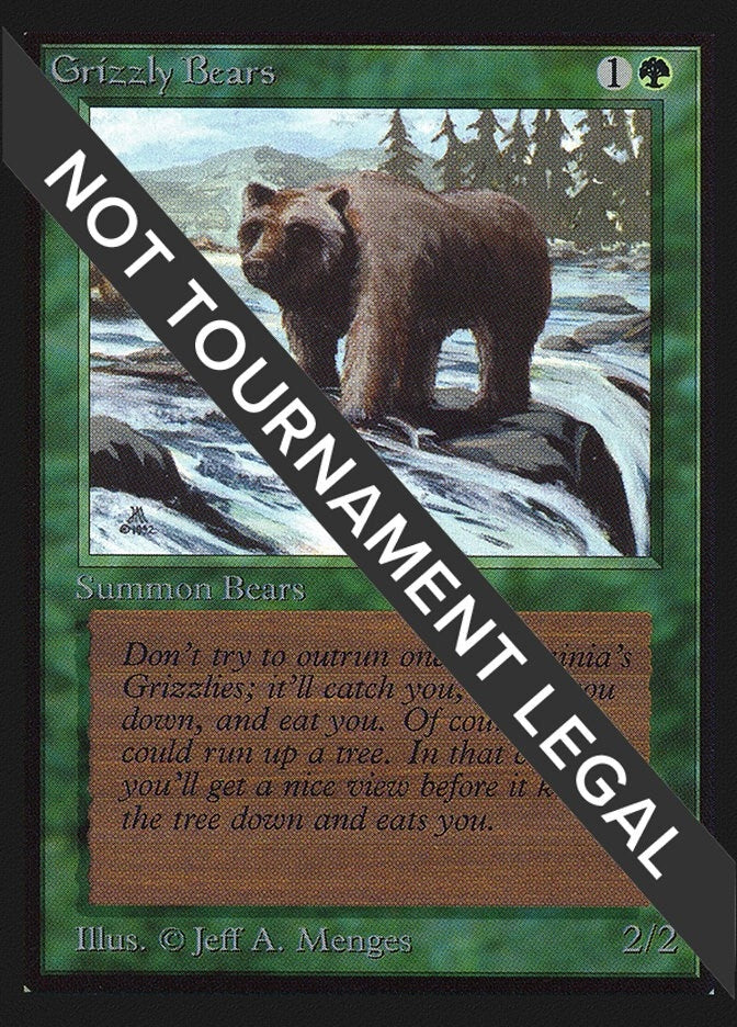 Image for Grizzly Bears (IE) (International Edition) - Magic: The Gathering