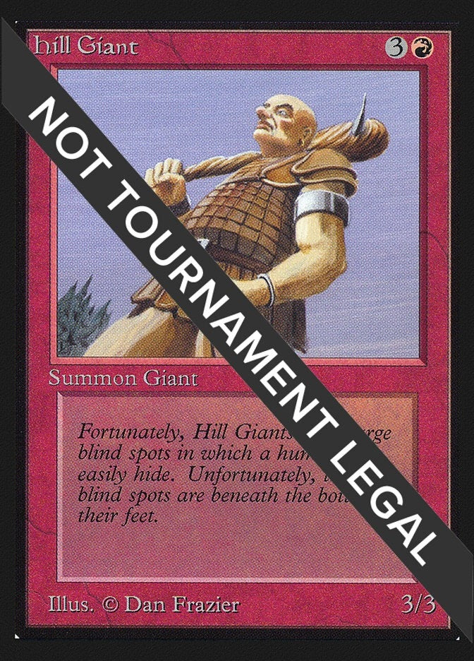 Image for Hill Giant (IE) (International Edition) - Magic: The Gathering
