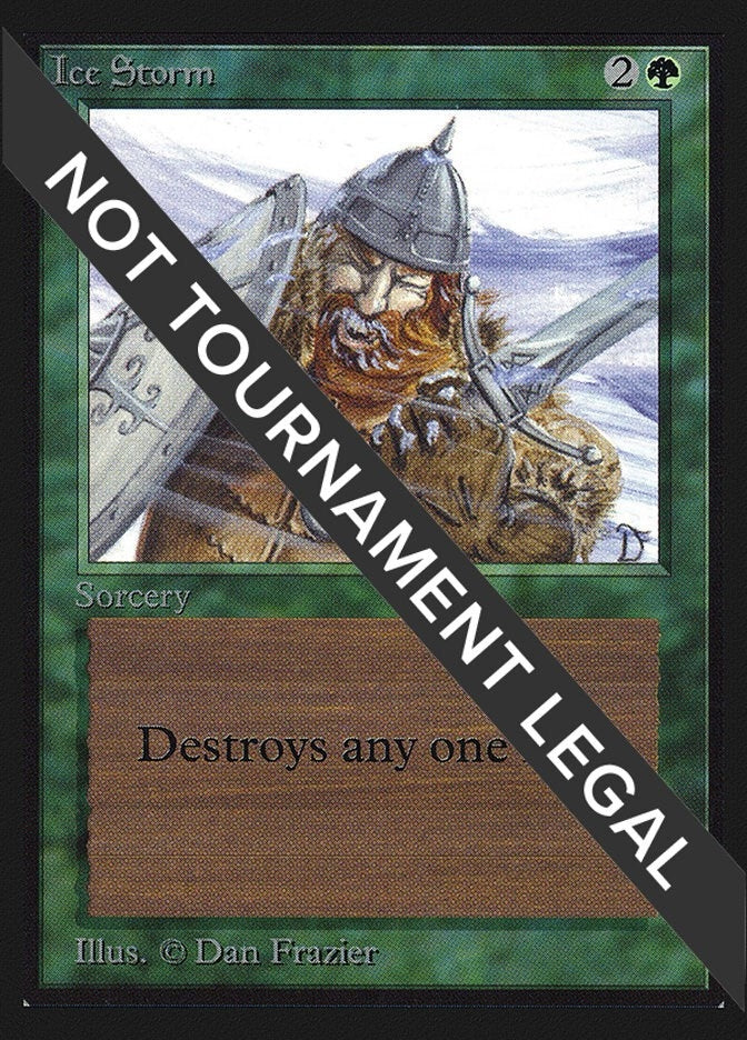 Image for Ice Storm (IE) (International Edition) - Magic: The Gathering