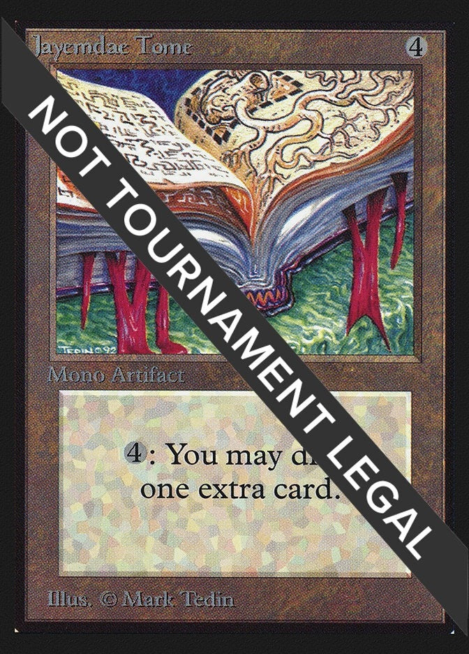 Image for Jayemdae Tome (IE) (International Edition) - Magic: The Gathering