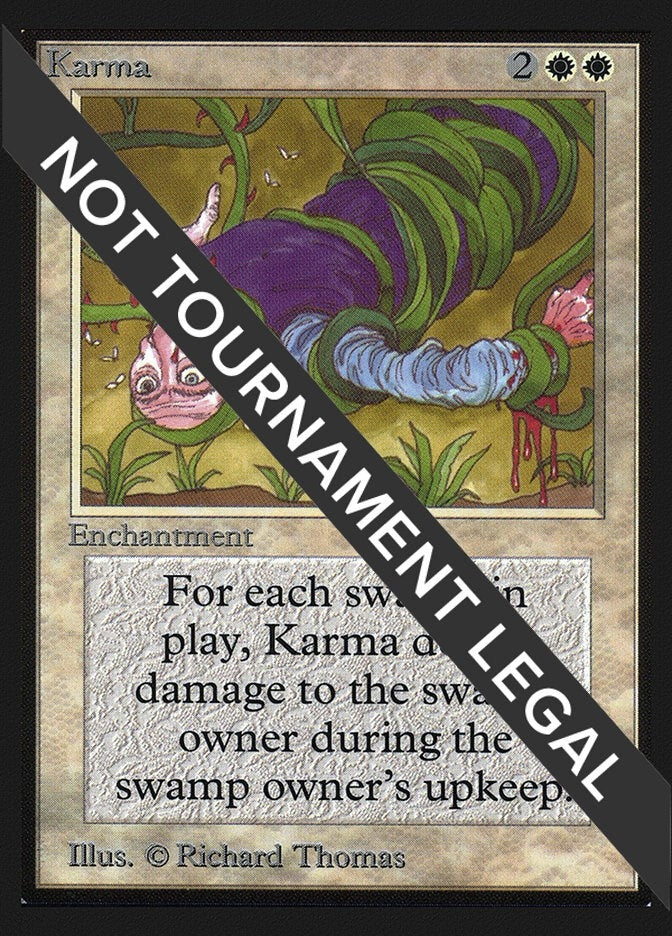 Image for Karma (IE) (International Edition) - Magic: The Gathering