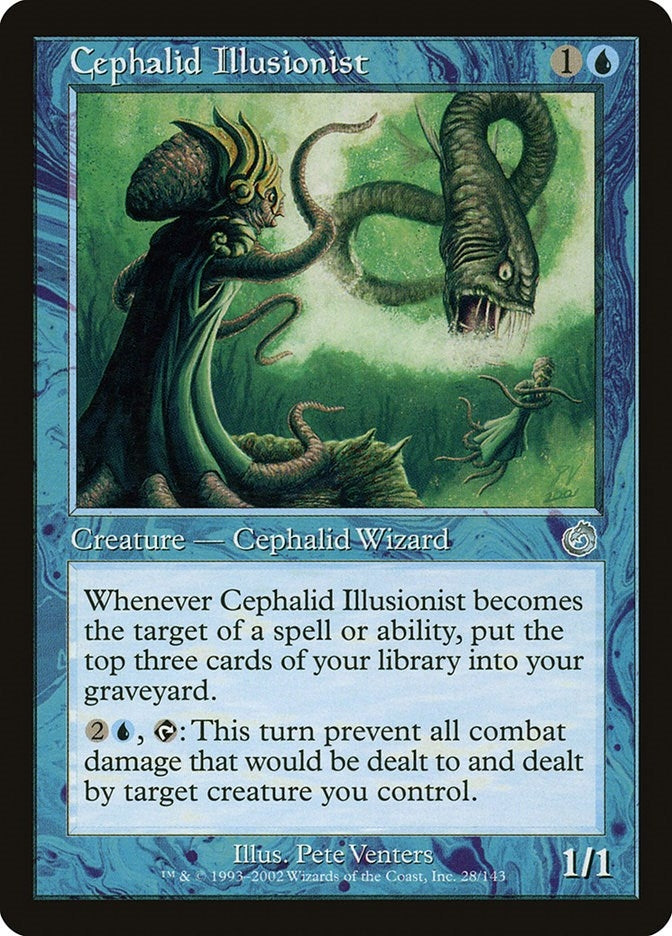 Image for Cephalid Illusionist (Torment) (28) - Magic: The Gathering