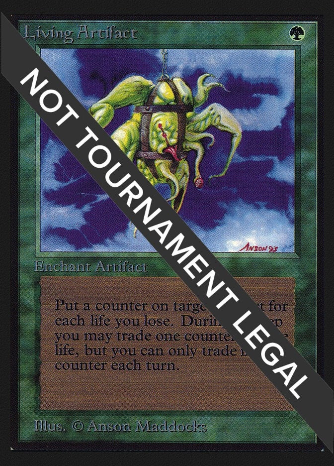 Image for Living Artifact (IE) (International Edition) - Magic: The Gathering