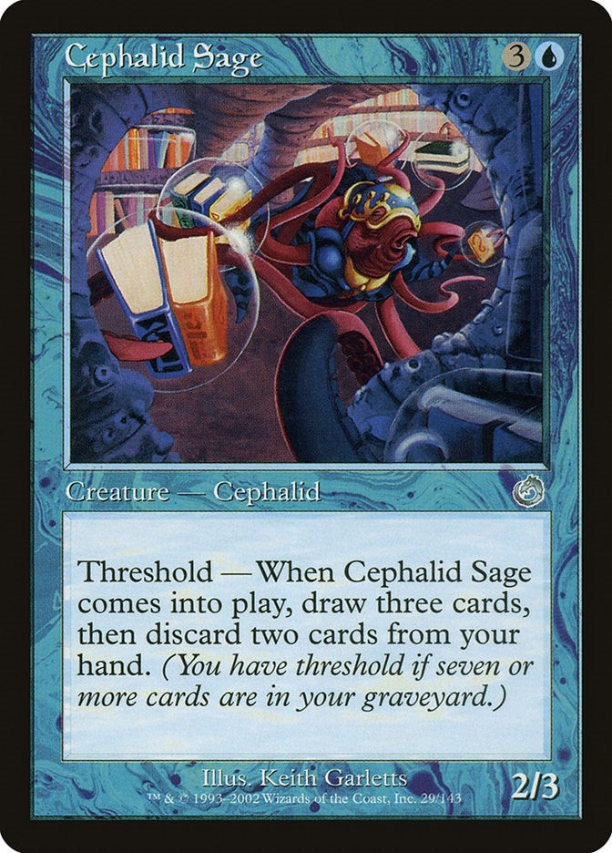 Image for Cephalid Sage (Torment) (29) - Magic: The Gathering