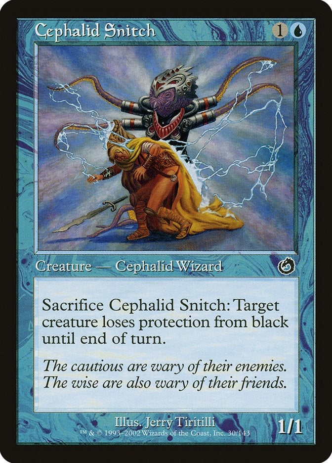 Image for Cephalid Snitch (Torment) (30) - Magic: The Gathering