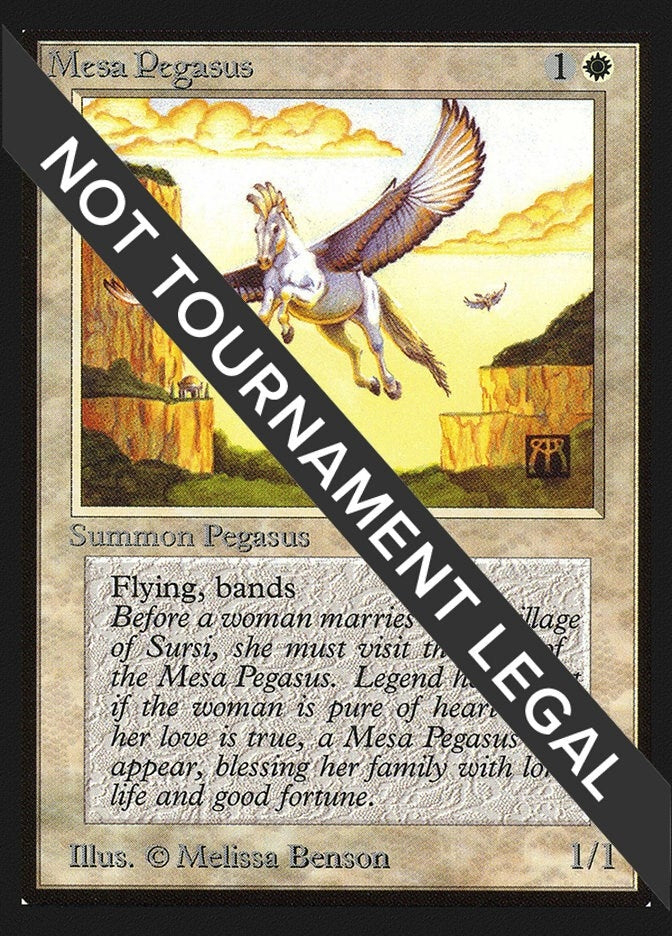 Image for Mesa Pegasus (IE) (International Edition) - Magic: The Gathering