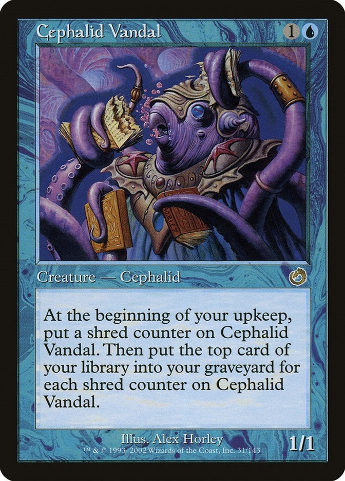 Image for Cephalid Vandal (Torment) (31) - Magic: The Gathering