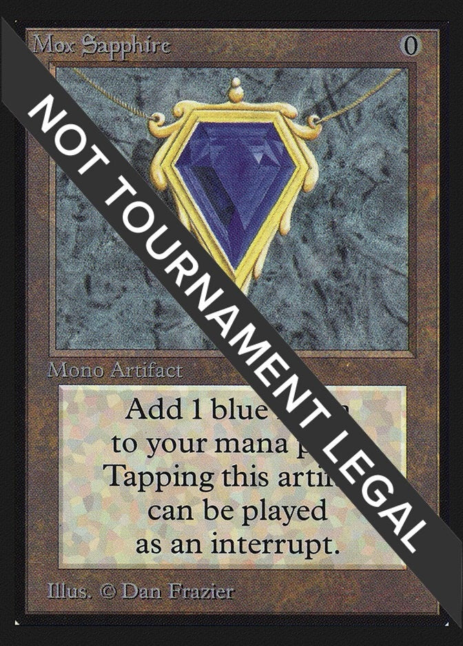 Image for Mox Sapphire (IE) (International Edition) - Magic: The Gathering