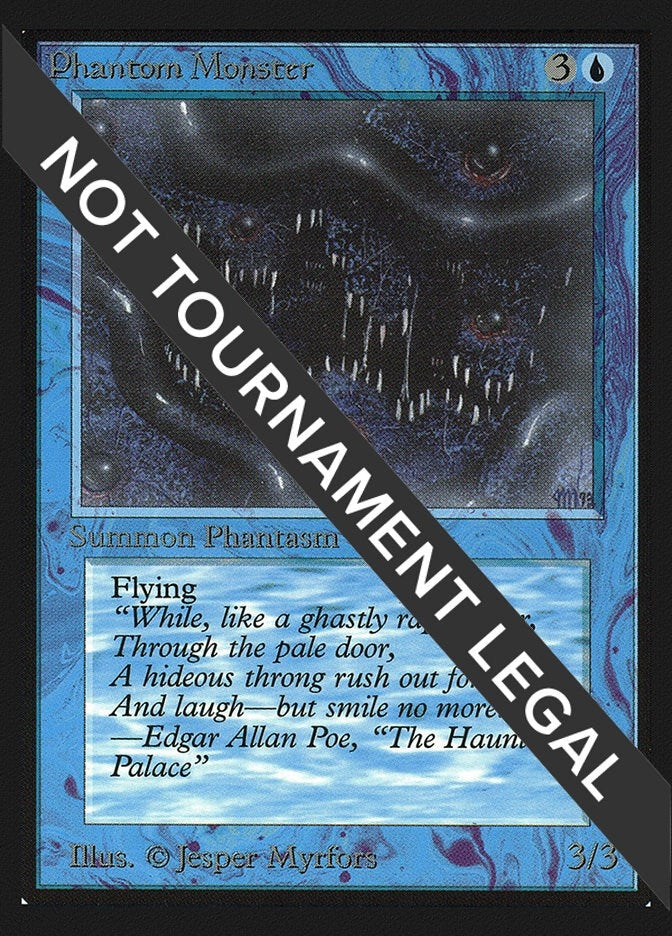 Image for Phantom Monster (IE) (International Edition) - Magic: The Gathering