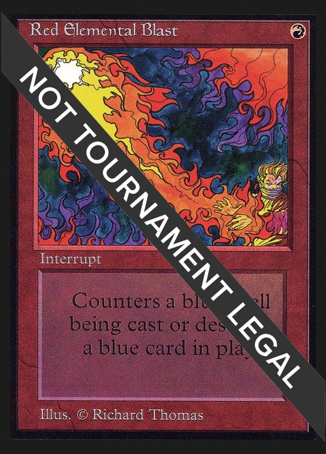 Image for Red Elemental Blast (IE) (International Edition) - Magic: The Gathering