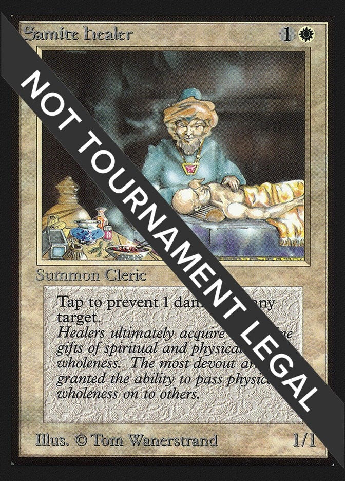 Image for Samite Healer (IE) (International Edition) - Magic: The Gathering