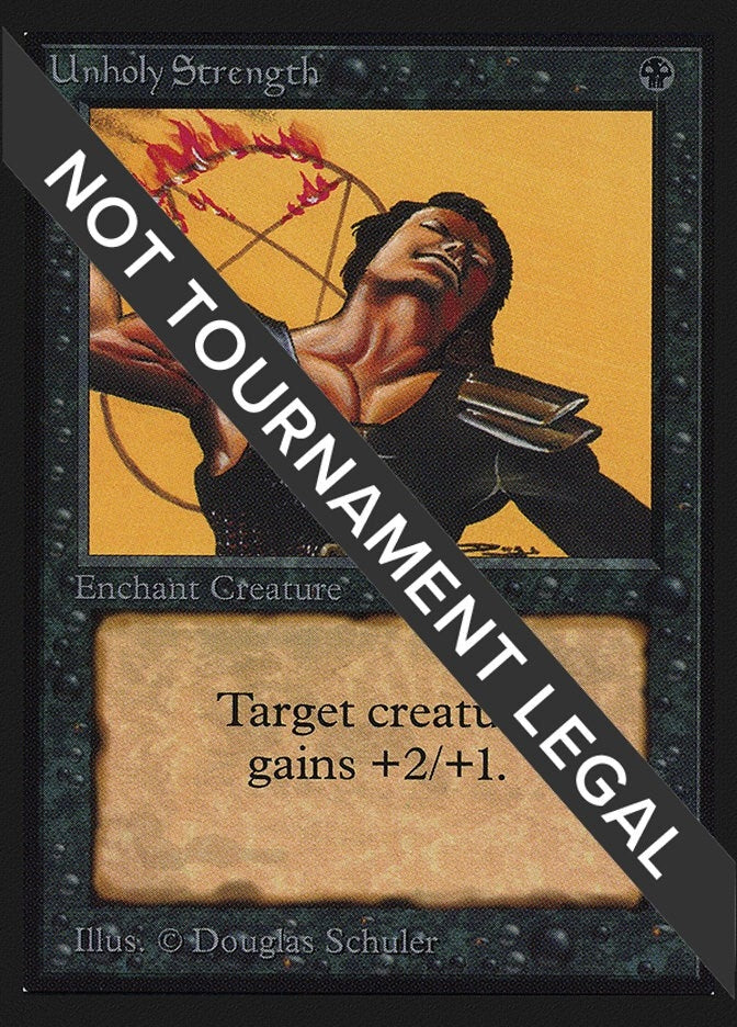 Image for Unholy Strength (IE) (International Edition) - Magic: The Gathering