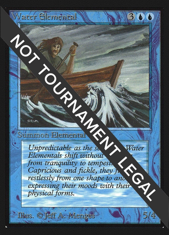 Image for Water Elemental (IE) (International Edition) - Magic: The Gathering