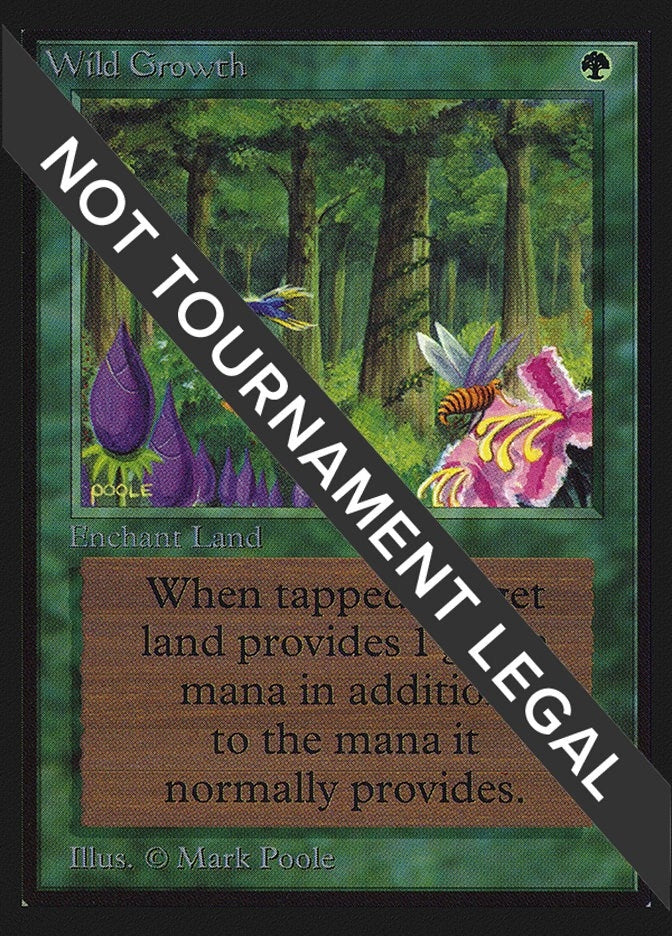 Image for Wild Growth (IE) (International Edition) - Magic: The Gathering