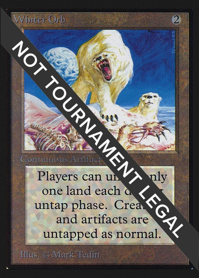 Image for Winter Orb (IE) (International Edition) - Magic: The Gathering