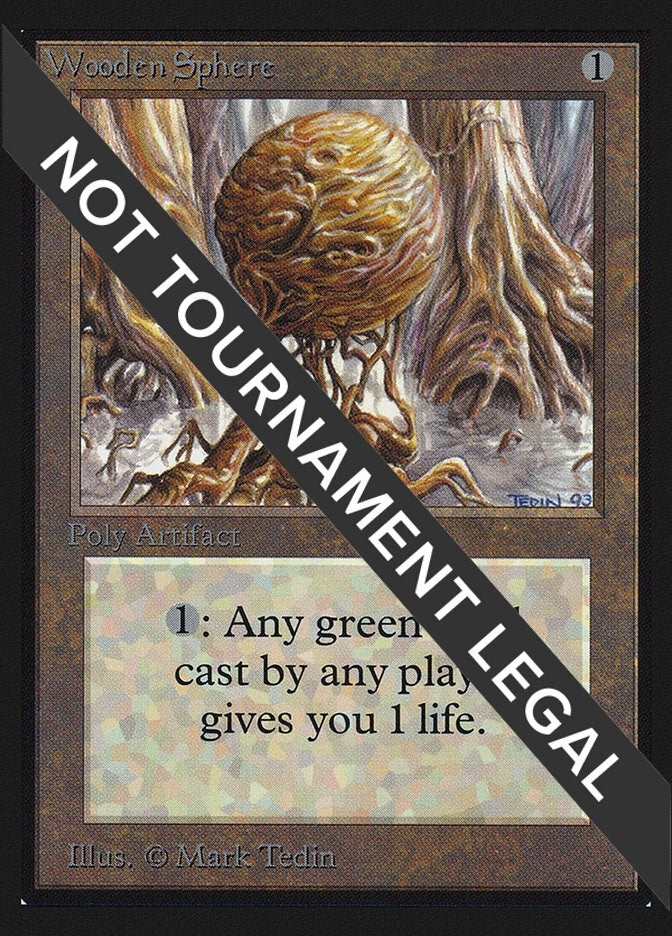 Image for Wooden Sphere (IE) (International Edition) - Magic: The Gathering