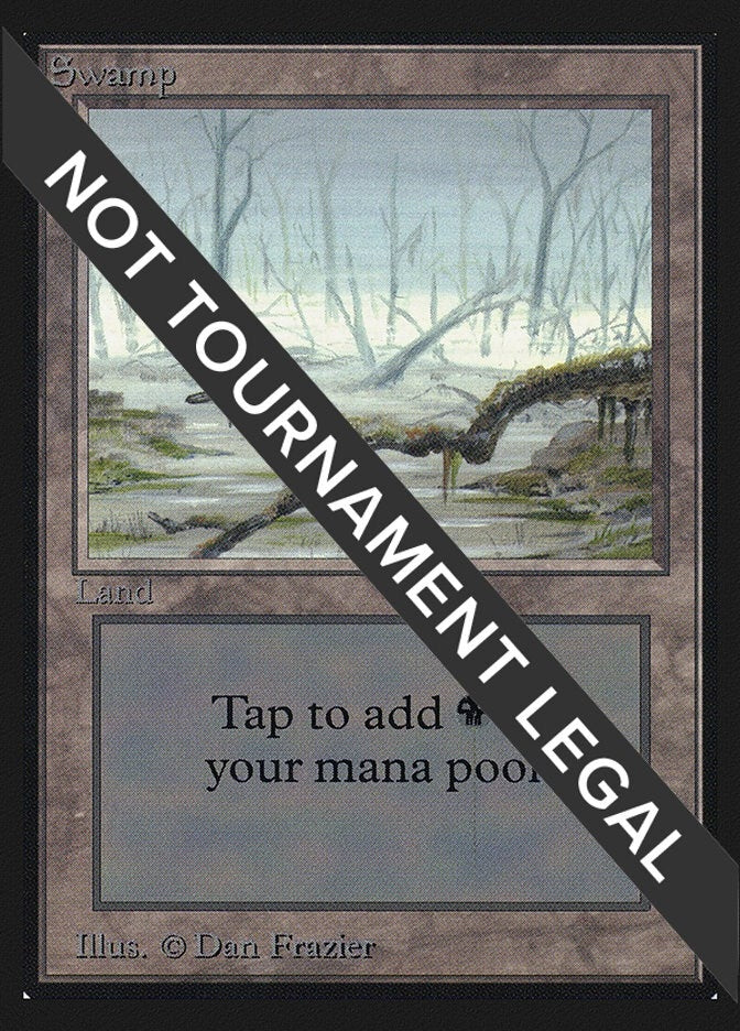 Image for Swamp (A) (IE) (International Edition) (295) - Magic: The Gathering