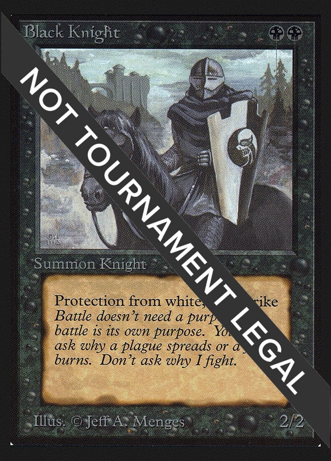 Image for Black Knight (CE) (Collector's Edition) - Magic: The Gathering