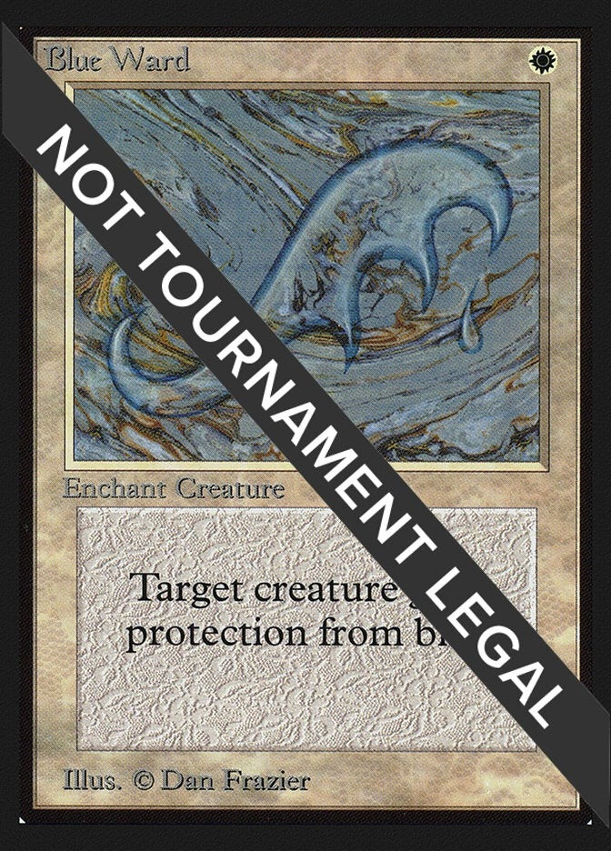 Image for Blue Ward (CE) (Collector's Edition) - Magic: The Gathering