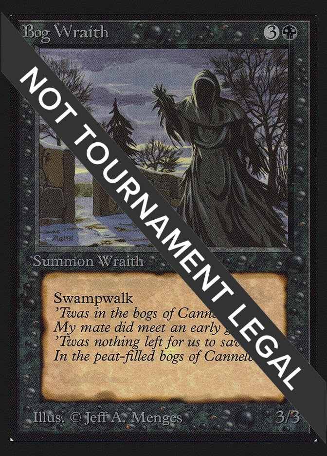 Image for Bog Wraith (CE) (Collector's Edition) - Magic: The Gathering