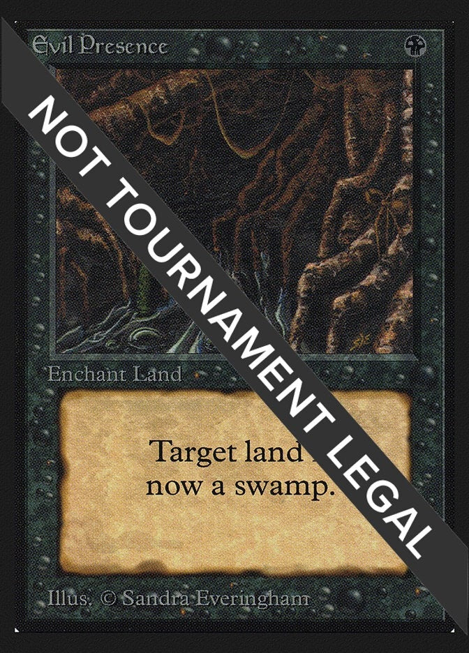 Image for Evil Presence (CE) (Collector's Edition) - Magic: The Gathering