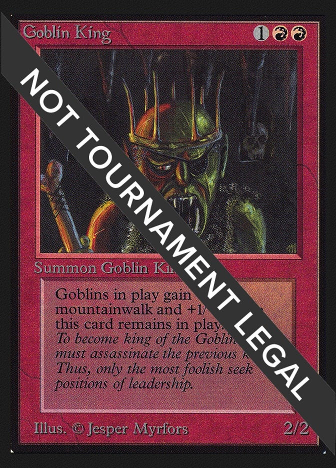 Image for Goblin King (CE) (Collector's Edition) - Magic: The Gathering