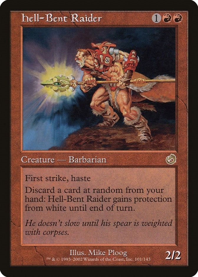 Image for Hell-Bent Raider (Torment) (101) - Magic: The Gathering