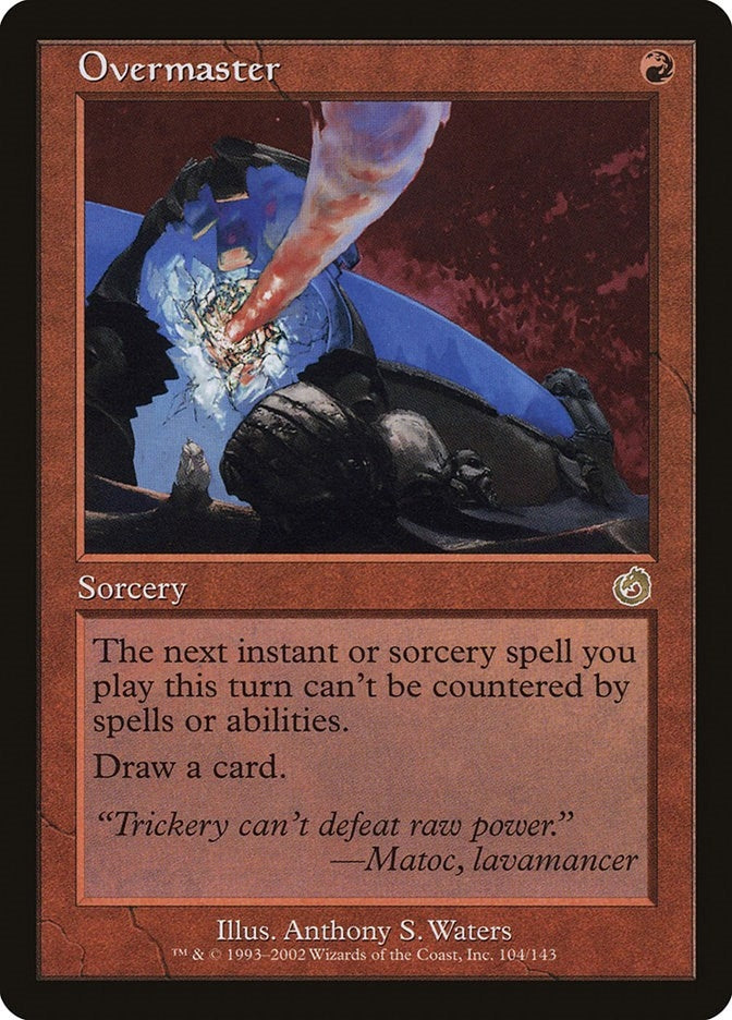 Image for Overmaster (Torment) (104) - Magic: The Gathering