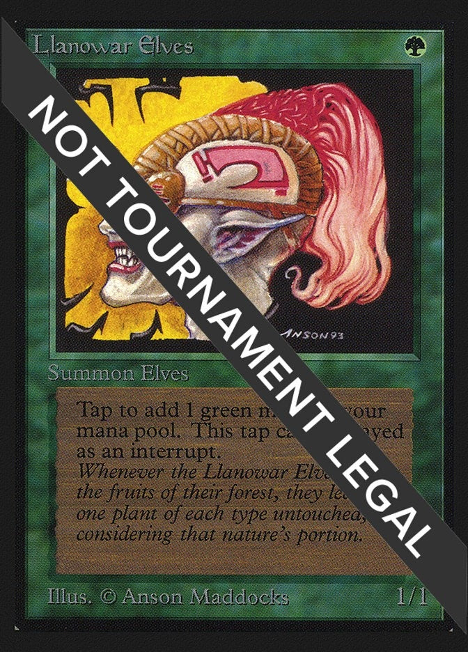 Image for Llanowar Elves (CE) (Collector's Edition) - Magic: The Gathering