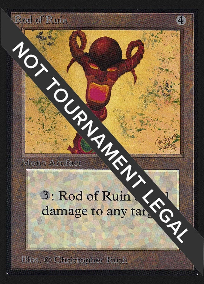 Image for Rod of Ruin (CE) (Collector's Edition) - Magic: The Gathering