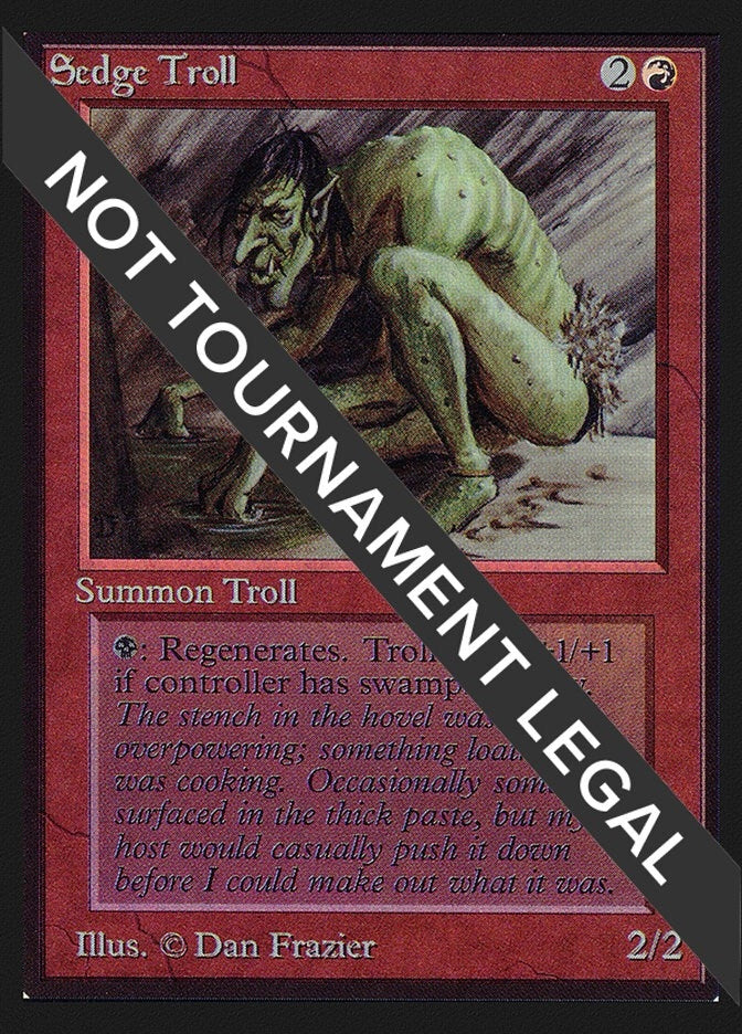 Image for Sedge Troll (CE) (Collector's Edition) - Magic: The Gathering