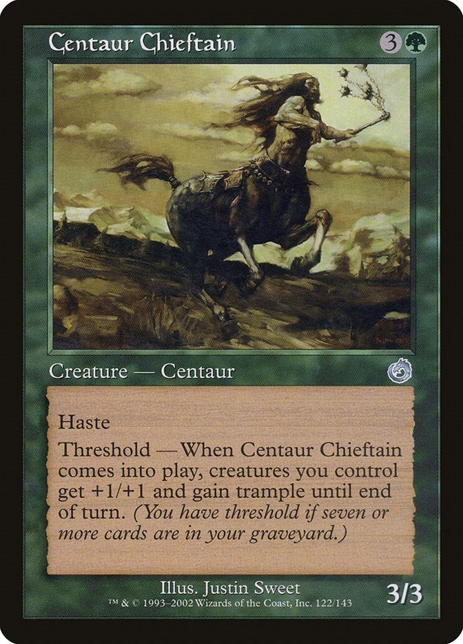 Image for Centaur Chieftain (Torment) (122) - Magic: The Gathering