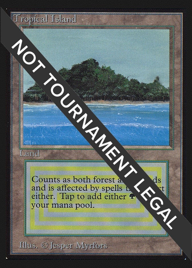 Image for Tropical Island (CE) (Collector's Edition) - Magic: The Gathering