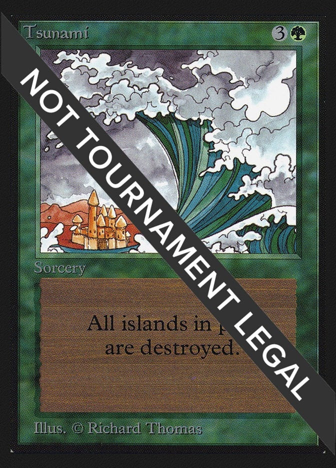 Image for Tsunami (CE) (Collector's Edition) - Magic: The Gathering
