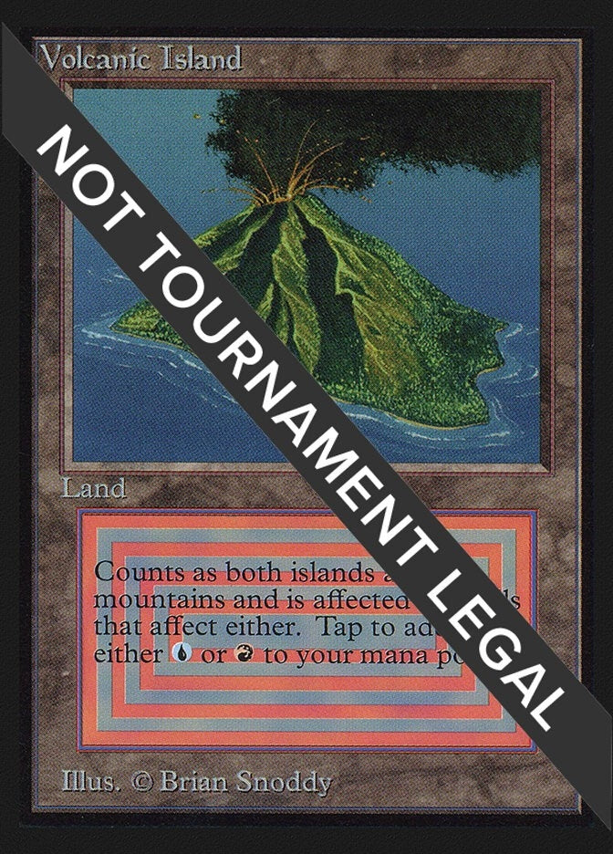 Image for Volcanic Island (CE) (Collector's Edition) - Magic: The Gathering
