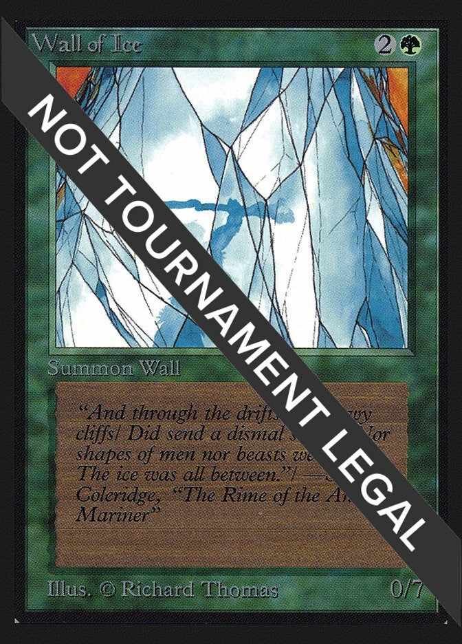 Image for Wall of Ice (CE) (Collector's Edition) - Magic: The Gathering