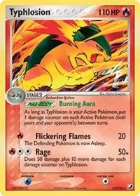 Image for Typhlosion - 17/115 (EX Unseen Forces) (Deck Exclusives) (017/115) - Pokemon