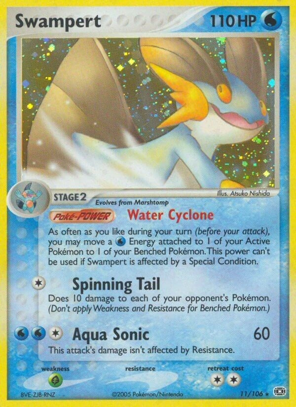 Image for Swampert (Emerald) (11/106) - Pokemon