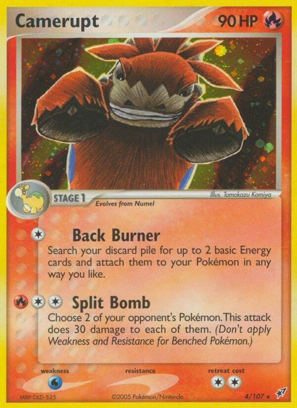 Image for Camerupt (Deoxys) (4/107) - Pokemon