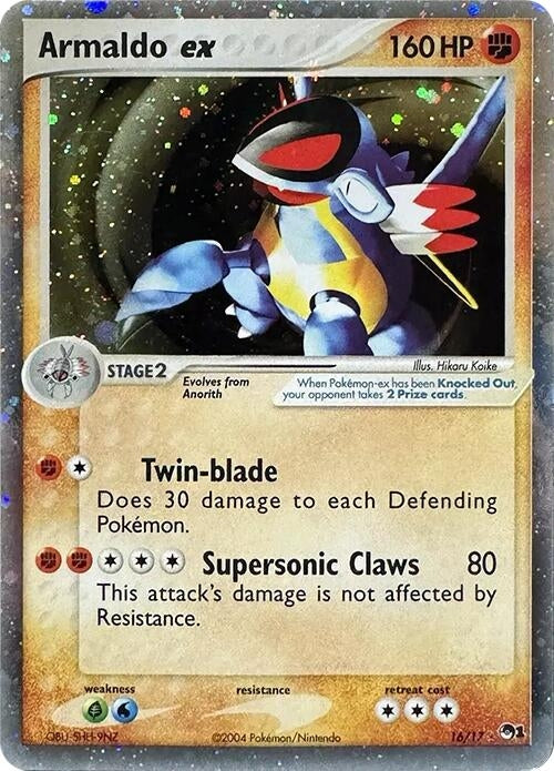 Image for Armaldo ex (Holo) (POP Series 1) (016/017) - Pokemon