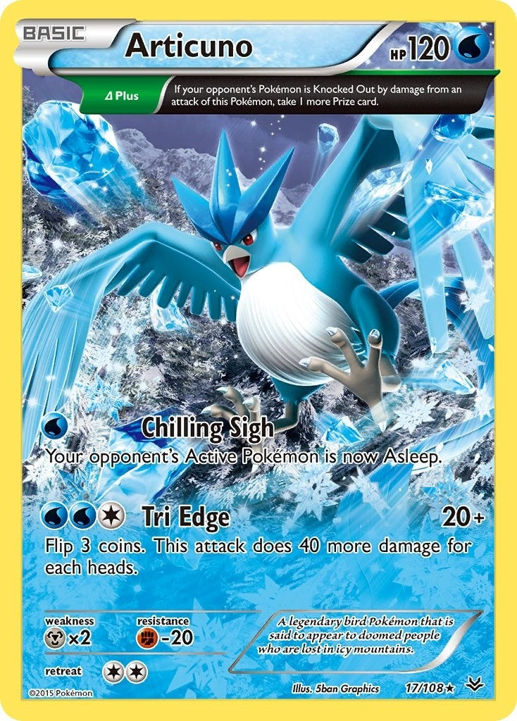 Image for Articuno (17 Delta) (XY - Roaring Skies) (17/108) - Pokemon