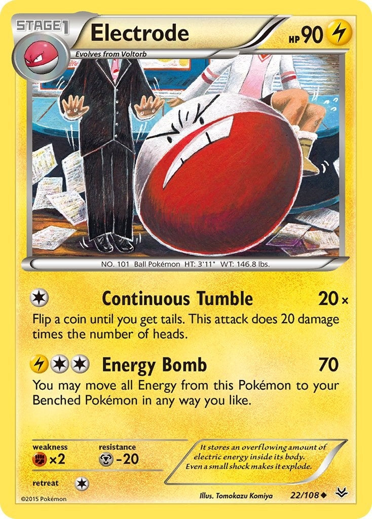 Image for Electrode (XY - Roaring Skies) (22/108) - Pokemon