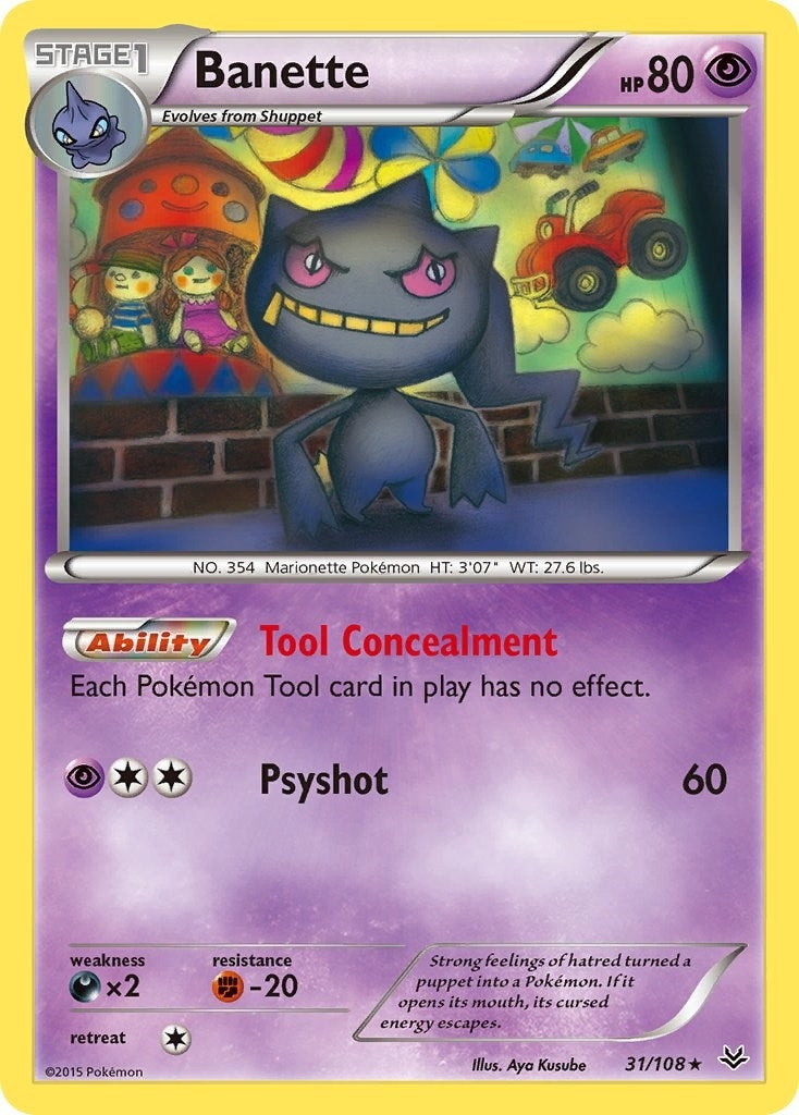 Image for Banette (31) (XY - Roaring Skies) (31/108) - Pokemon