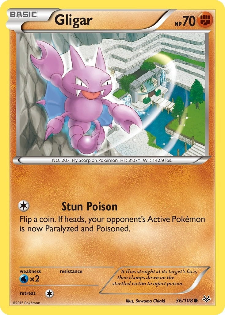 Image for Gligar (XY - Roaring Skies) (36/108) - Pokemon