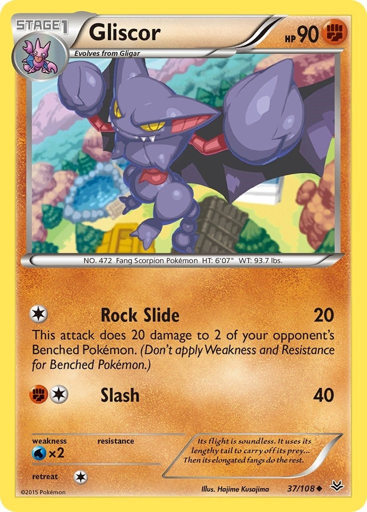 Image for Gliscor (XY - Roaring Skies) (37/108) - Pokemon