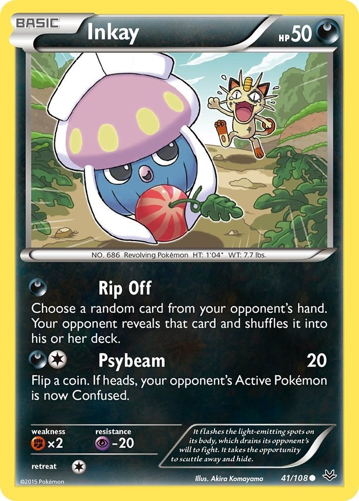 Image for Inkay (XY - Roaring Skies) (41/108) - Pokemon