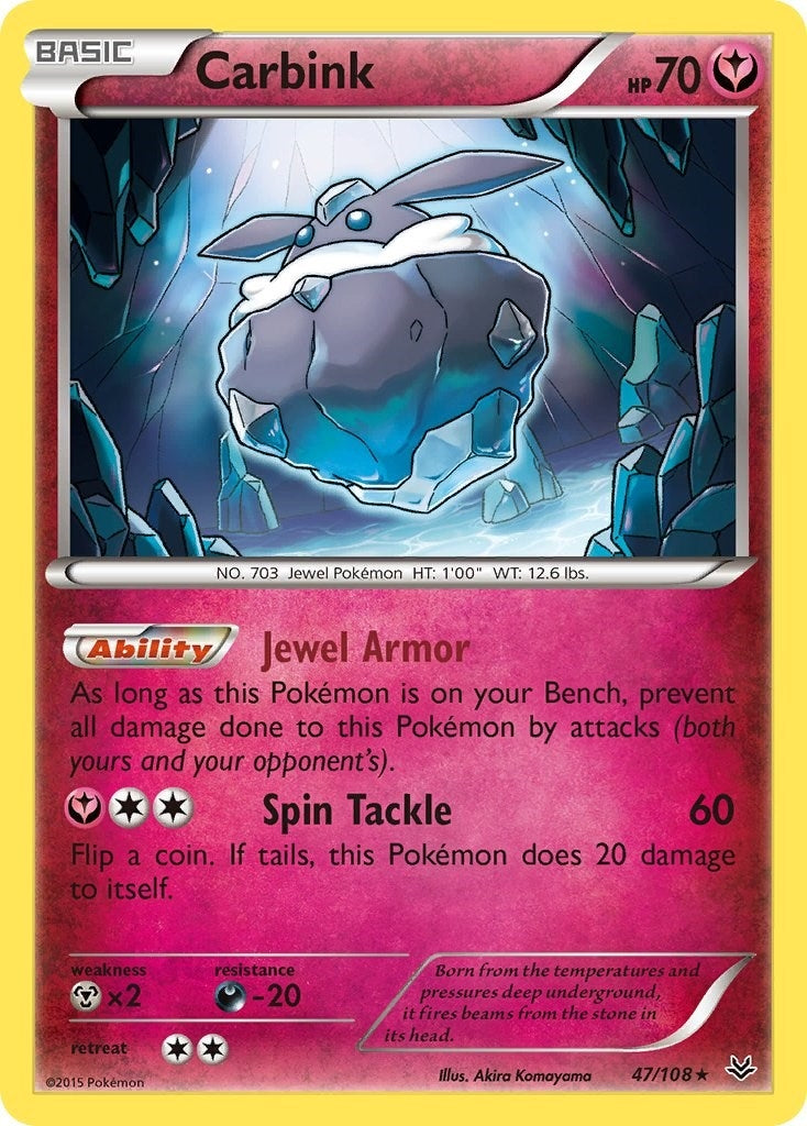 Image for Carbink (XY - Roaring Skies) (47/108) - Pokemon