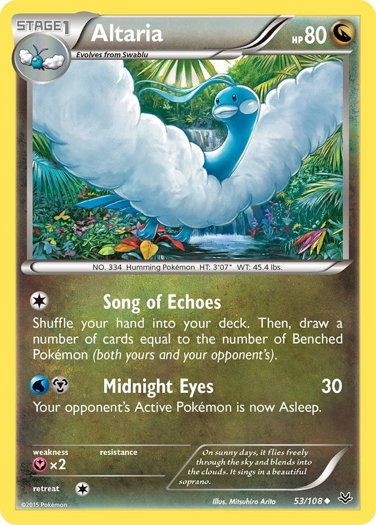 Image for Altaria (53) (XY - Roaring Skies) (53/108) - Pokemon