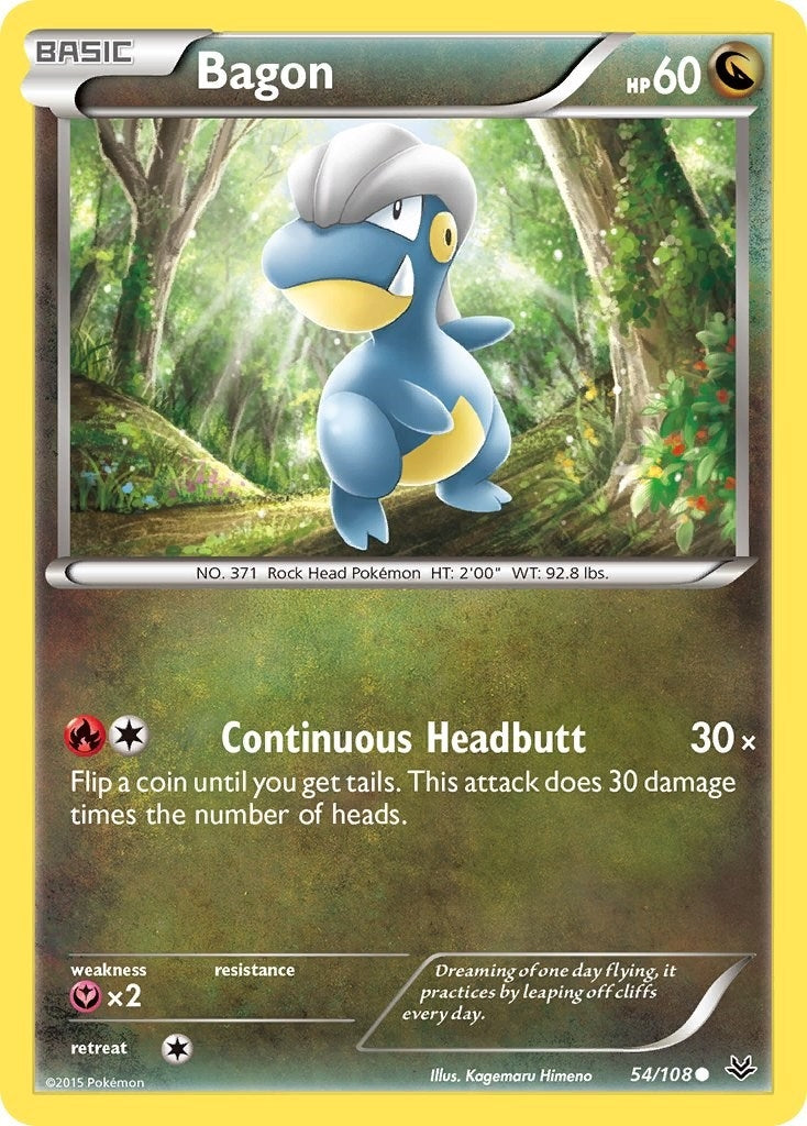 Image for Bagon (54) (XY - Roaring Skies) (54/108) - Pokemon