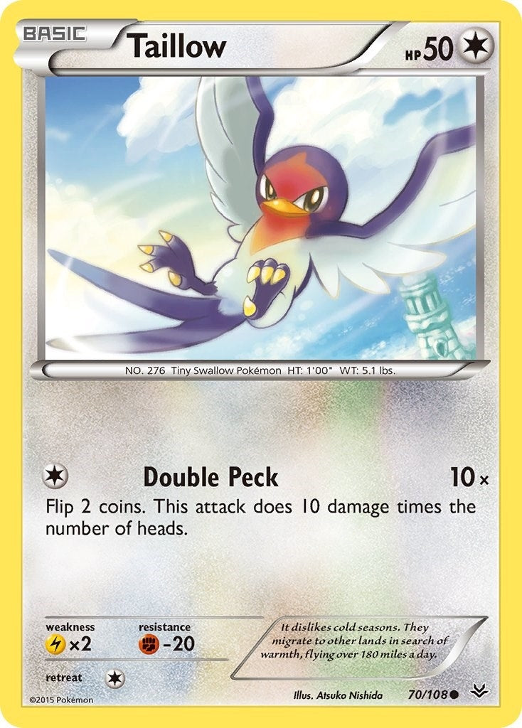 Image for Taillow (XY - Roaring Skies) (70/108) - Pokemon